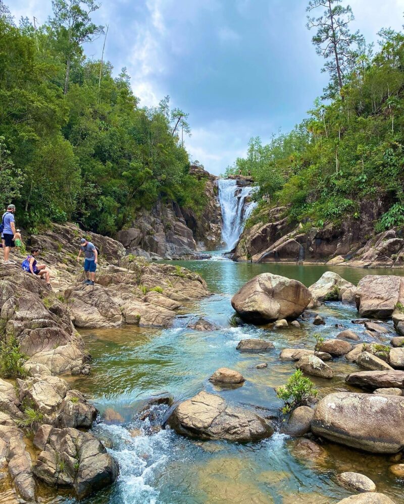 Belize waterfalls June
